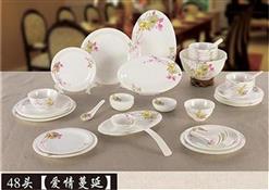 48头中餐具-爱情蔓延