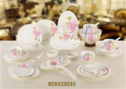 48头中餐具-樱花飞舞