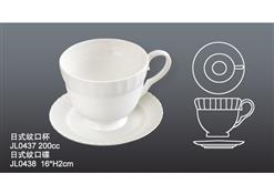 JL0437JL0438日式纹口杯 日式纹口碟