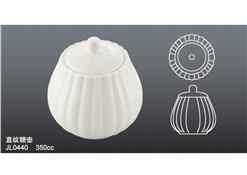 JL0440直  纹  糖  壶