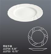 JL0733 0734带纹平盘