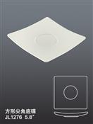 JL1276方形尖角底碟
