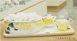 小功茶具(黄花)-7.8